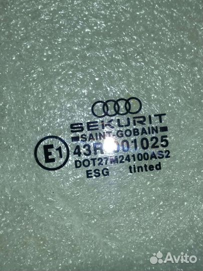 Водительское стекло