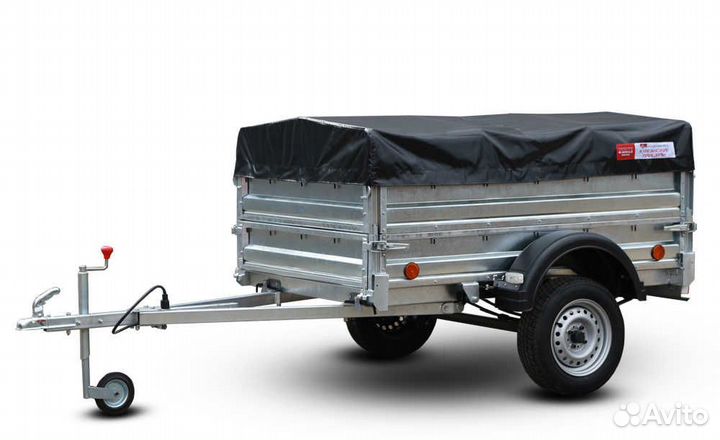 Прицеп Крепыш Профи низкий тент