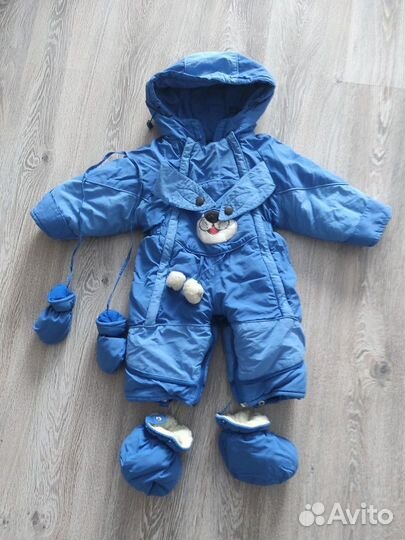 Зимний комбинезон, размер 80