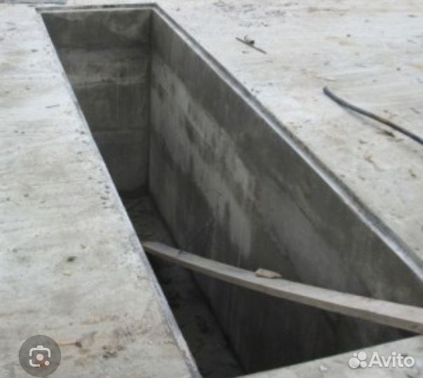 Заливка фундамента