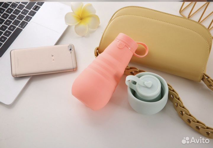 Бутылка для жидкости складная