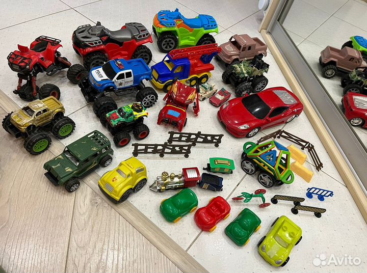 Машинки квадроцикл магнитный конструктор