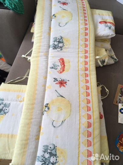 Постельное белье в детскую кроватку