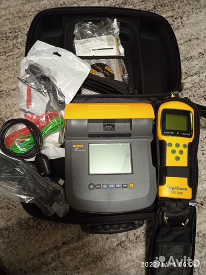 Прибор для определения мест повреждения кабеля