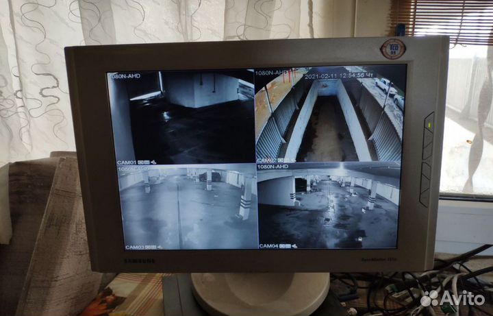 Видеонаблюдение с установкой