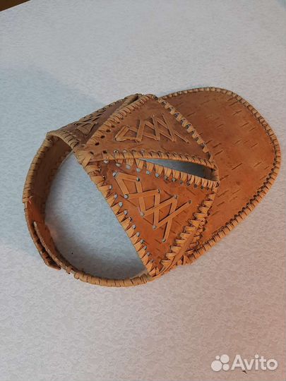 Кепка унисекс из бересты