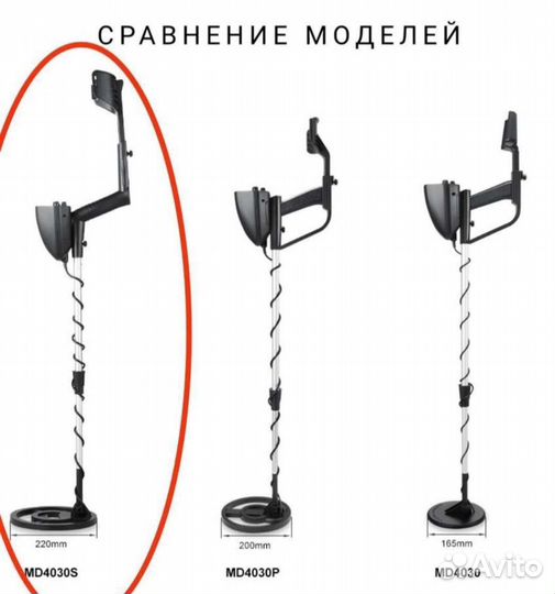 Новый Металлоискатель md 4030s