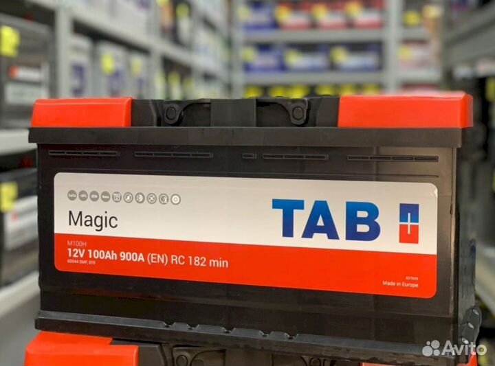 Аккумулятор новый TAB magic 100 Ач