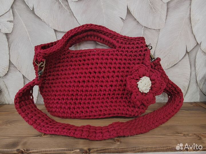 Сумка женская вязаная, новая