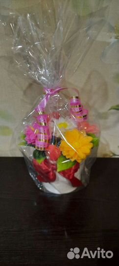 Букет цветов из мыла