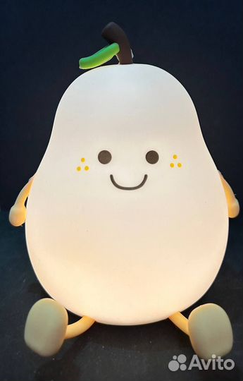 Детский ночник (светильник силиконовый) Груша