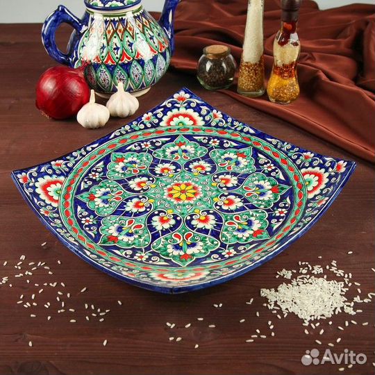 Ляган Риштанская Керамика 