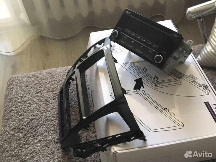 Штатная магнитола паджеро спорт с родной рамкой