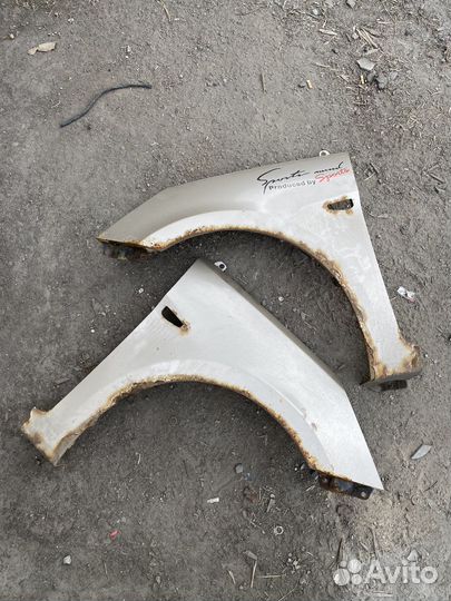 Крылья передние