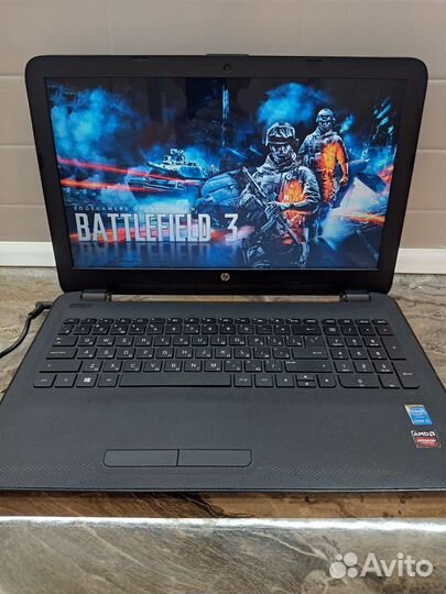 Игровой HP core i3 -5005U-4 ядра/Radeon R5m300/500