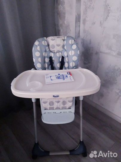 Стульчик для кормления chicco polly, 2 в 1-ом