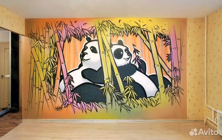 Художественная роспись стен и аэрография