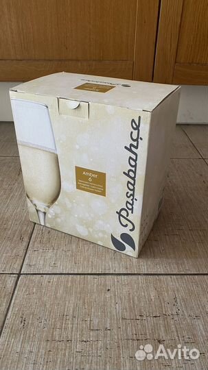 Бокалы для шампанского 6 штук