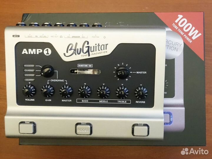 BluGuitar AMP1 Mercury Edition гитарный усилител