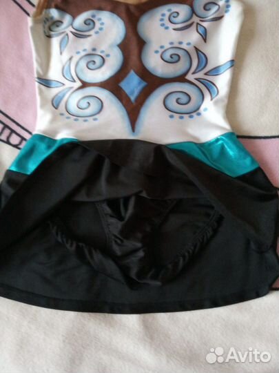 Купальник для художеств. гимнастики рост 130-146см