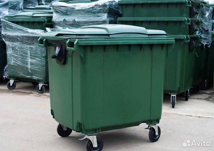 Пластиковый контейнер 1100л, 770л. Арт. 15683