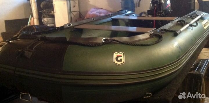 Мотор, лодка, прицеп