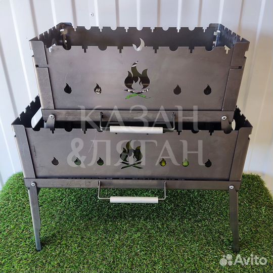 Мангал дипломат с чехлом