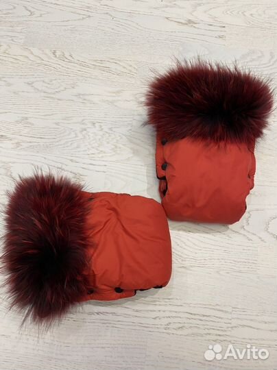 Муфта варежки на коляску