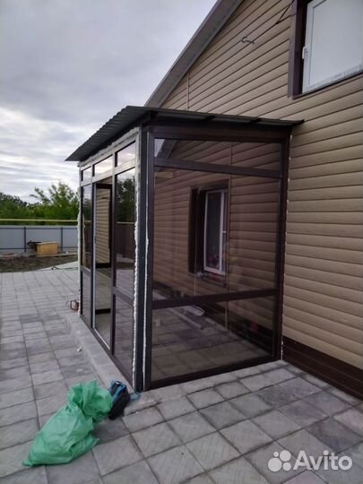 Отделка и остекление балконов, лоджий, веранд