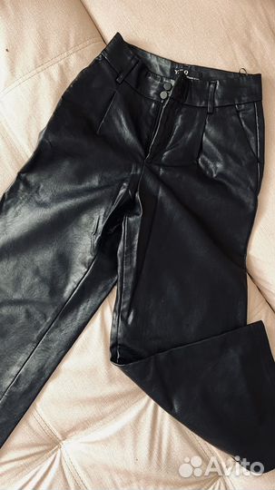 Брюки женские экокожа