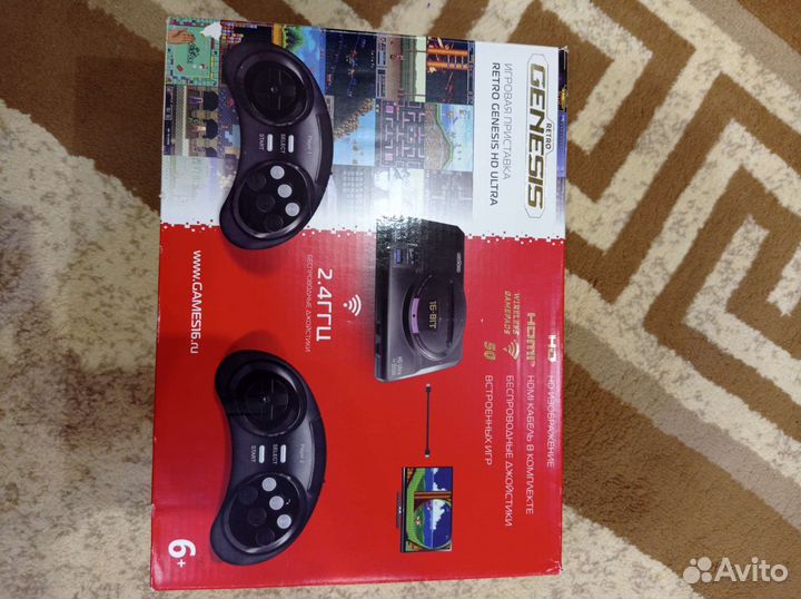 Игровая приставка sega retro Genesis HD ultra