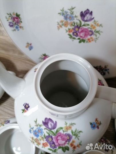 Чайный сервиз ГДР Фрайбергер