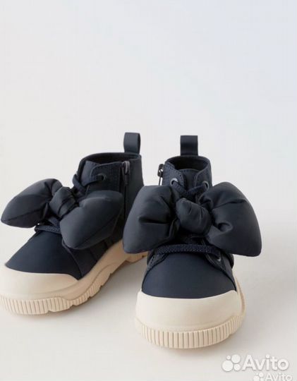 Ботинки кроссовки Zara для девочек 24 р-р