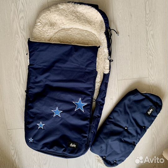 Зимний конверт в коляску