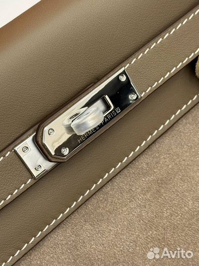 Сумка Hermes Kelly замша