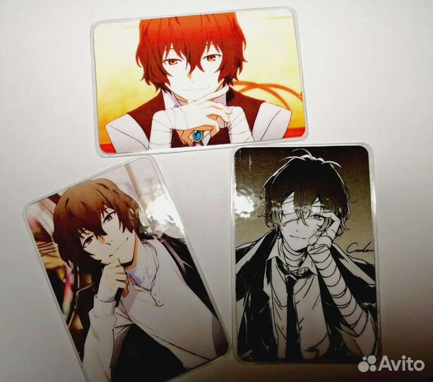 Карточки аниме 1шт-50р