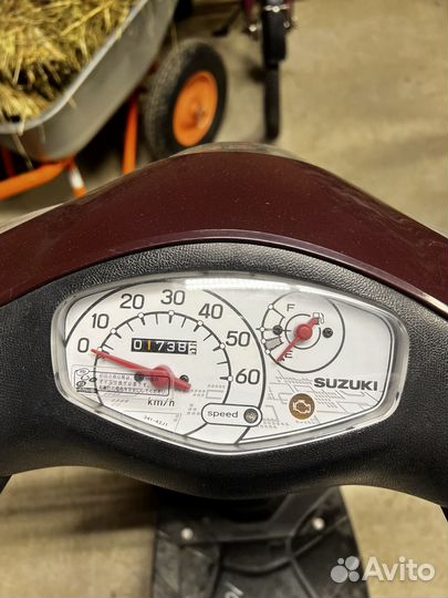 Мопед Suzuki 50 см3 2020 год в идеале