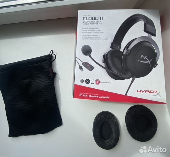 Наушники HyperX Cloud 2 Серые