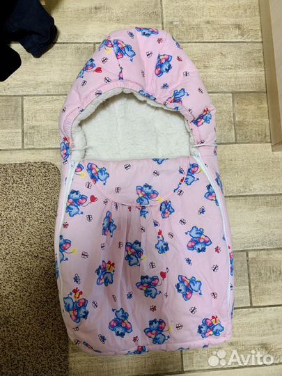 Конверт зимний из овчины