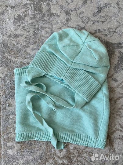 Комплект шапка, шарф снуд