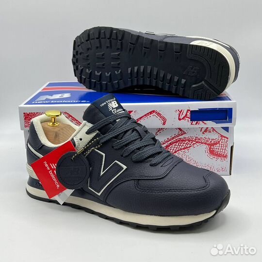 New Balance 574 синие