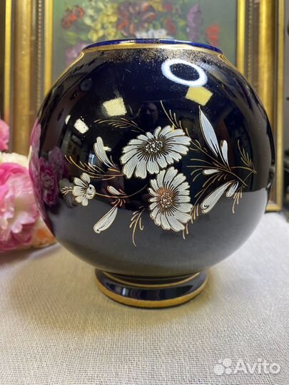 Винтажная ваза royalporzellan handarbeit Германия