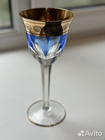 Бокалы хрустальные Богемия