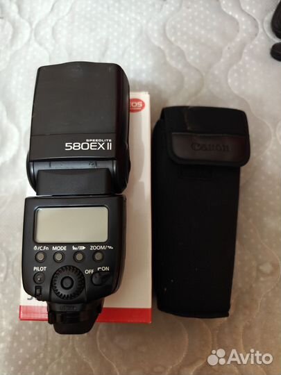 Вспышка Canon speedlite 580ex ii