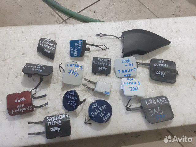 Заглушка бампера буксировочной Renault