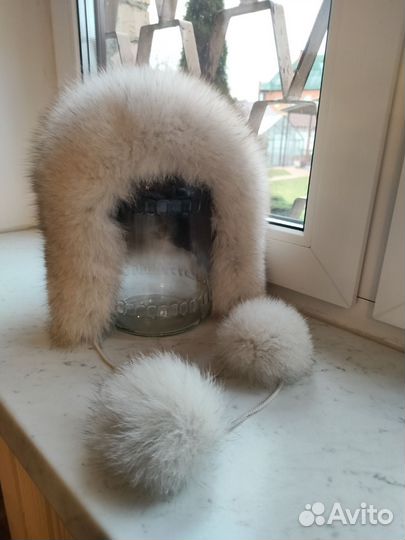 Шапка из песца