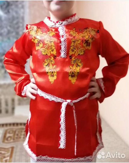 Рубашка в русско-народном стиле(прокат)