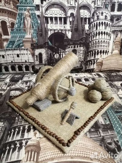 Поделка пушка