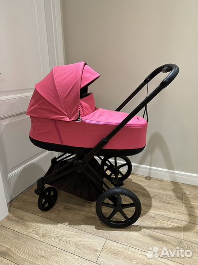 Коляска Cybex Priam III fancy pink 2в1