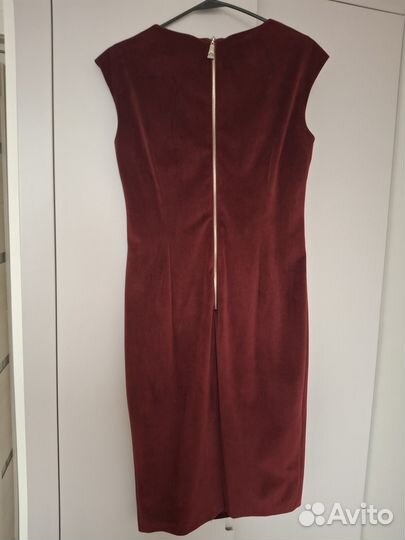 Вечернее платье 46 размера красное